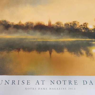 NOTRE DAME MAGAZINE POSTERS