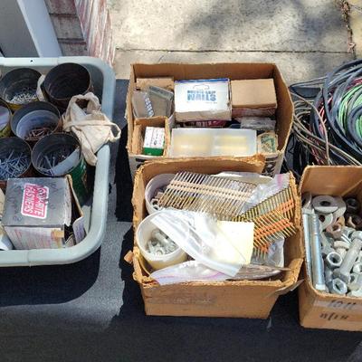 MYSTERY LOT OF TOOLS AND PARTS