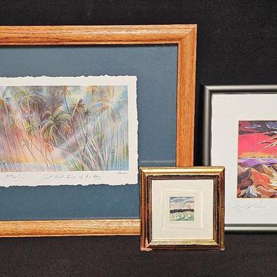 ECLECTIC COLLECTION OF SIGNED ART