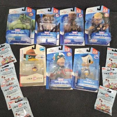 BRAND NEW DISNEY INFINITY FIGURES AND POWER DISCS