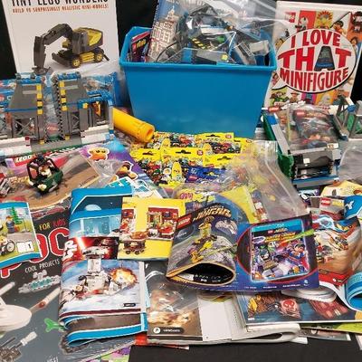 LEGO BOOKS, LEGO STICKER BOOKS, MINI LEGO FIGURINES AND MORE