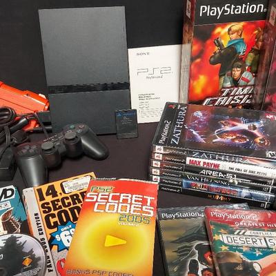 PS2 CONSOLE WITH NEW/USED GAMES