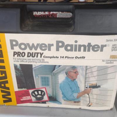 WAGNER POWER PAINTER SERIES 300/320 AIRLESS PAINT SPRAYER