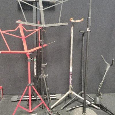 INSTRUMENT STANDS, MICROPHONE, AND MORE
