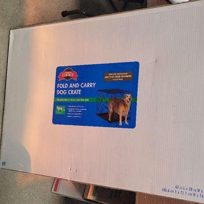 GREAT CHOICE FOLD AND CARRY LARGE DOG CRATE