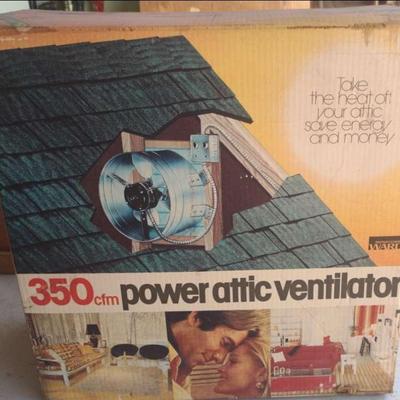 300 CFM POWER ATTIC VENTILATOR