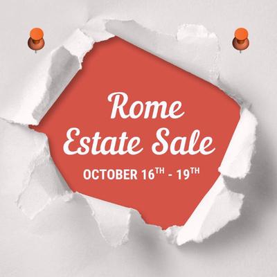 Rome Estate Sale - October 2025