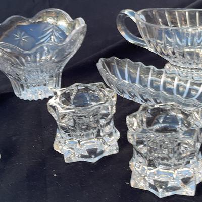 Collection Of Mikasa Vintage Glassware
