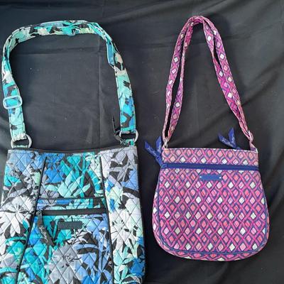 2 Vera Bradley Multi Colored Pattern Handbags