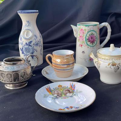 Selection Of Vintage Whimsical Unique Serving Dishes