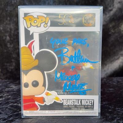 NIB Signed Mickey Mouse Funko Pop!