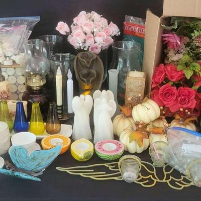 Decorative Glass, Candles, and Floral Accent Collection Featuring Lenox Votives
