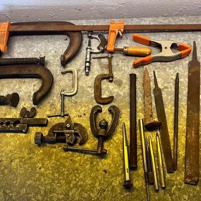 Clamps, Files, Etc.