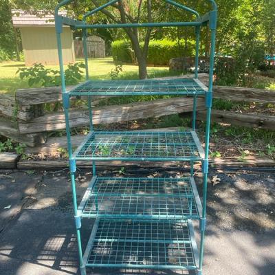 Metal Plant Rack