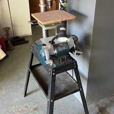 Drill Press And Grinder