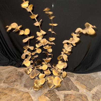 Brass Eucalyptus Peice