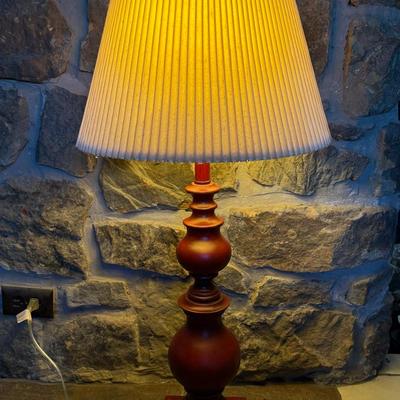 Dark Red Lamp
