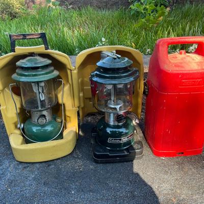 Two Coleman Lanterns 