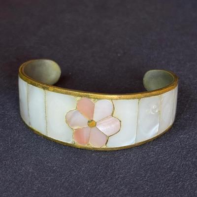 Vintage Floral Cuff