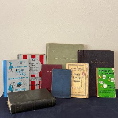 Vintage Book Mix 