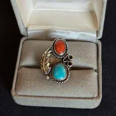Blue, Red and Silver
