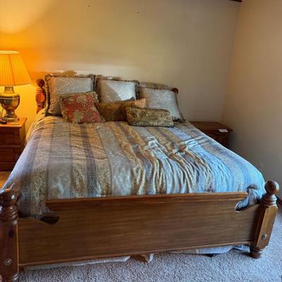 Vintage King Bed
