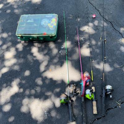 Five Poles And Tackle 