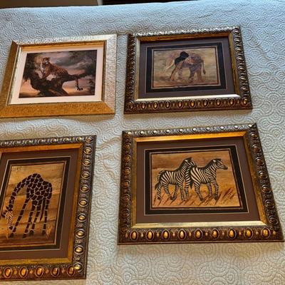 Four African Prints 