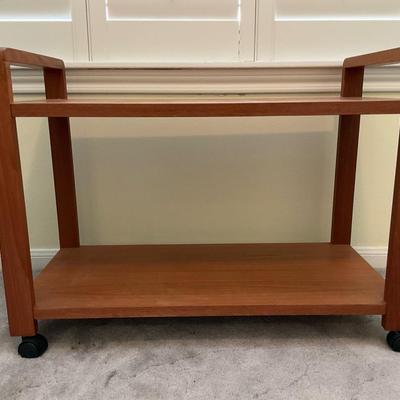Danish Mid-Century Teak Drink Trolley 
