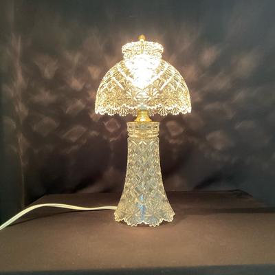  Cut Crystal Table Lamp
