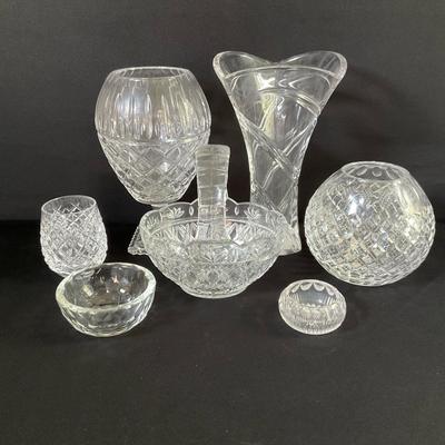 Eclectic Crystal And Cut Glass Collection