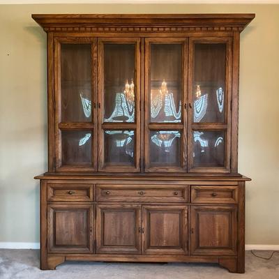 Vintage Stanley China Cabinet