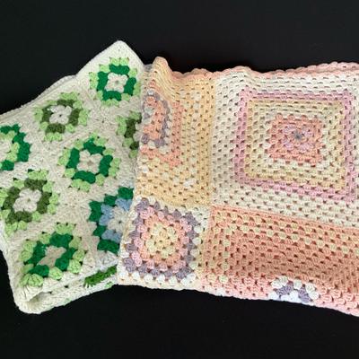 Hand Crocheted Baby Blankets 
