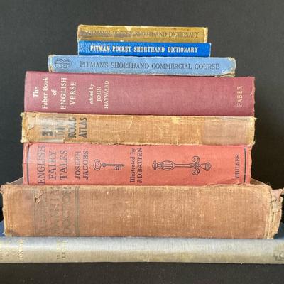 Vintage Book Stack 