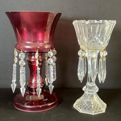 Vintage Mantle Lusters