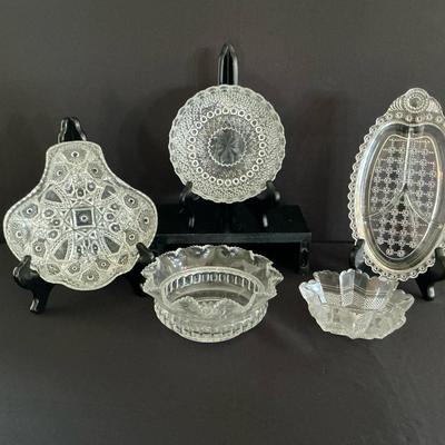 Cut Glass Serving Pieces