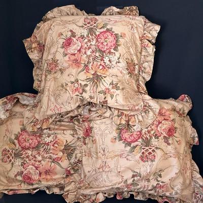 Trio of Ralph Lauren Guinevere European Shams