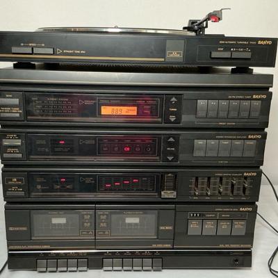 Vintage Sanyo Stereo System