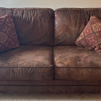 2-Cushion Polyester Couch (1)