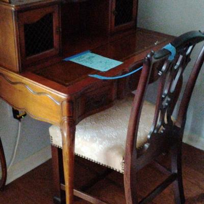 Vintage Secretary & Chair 