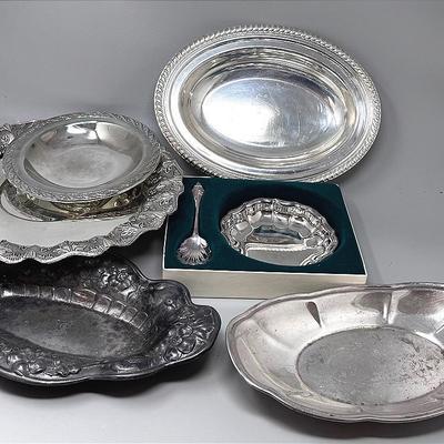Silverplate Serving Dishes 