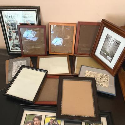 Frames, Mostly 8 X 10 And Stands