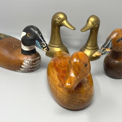 Ducks Decoys & Brass