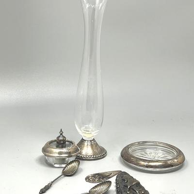 Sterling; Some With Glass