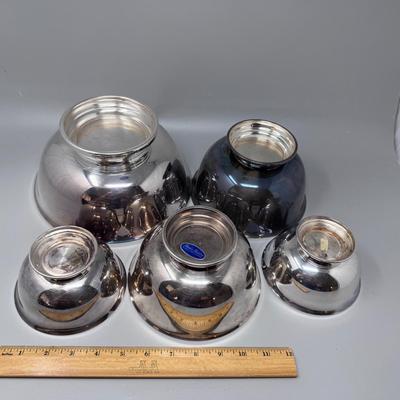 Silverplate Revere Bowl Family