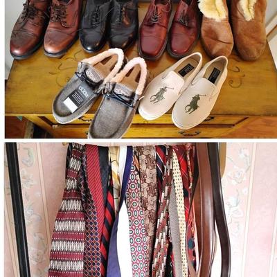 Men's Shoes, Ties & Belts 