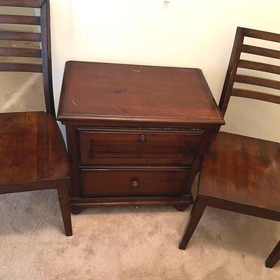 Night Stand And Matching Chairs