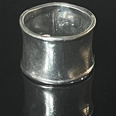 Sterling Silver .925 Wide Band Ring