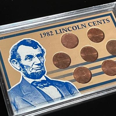 1982 Lincoln Minted Cent Set