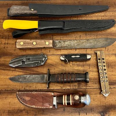 Collection Of Antique & Vintage Knives